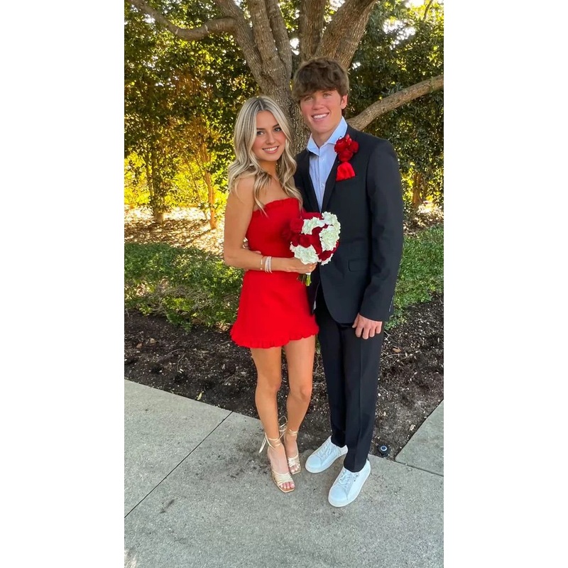Wholesale Elegant Dresses Formal Strapless Red Short Prom Dress Homecoming Dress Dresses Gowns Evening Dresses