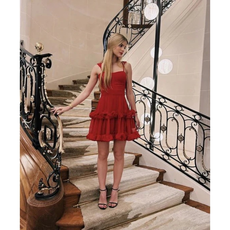 Aimishang A Line Cute Homecoming Dress Short Prom Dress Party Dress Graduation Dress