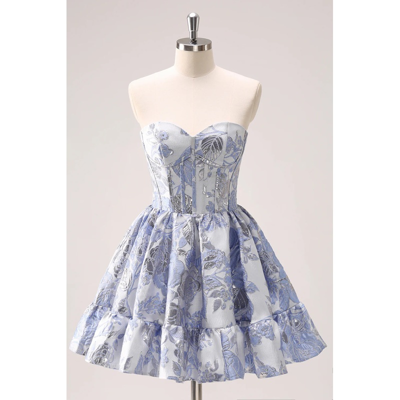 Aimishang Fashion Homecoming Dress Cute Ball Gown Satin with Ruffle Sweetheart
