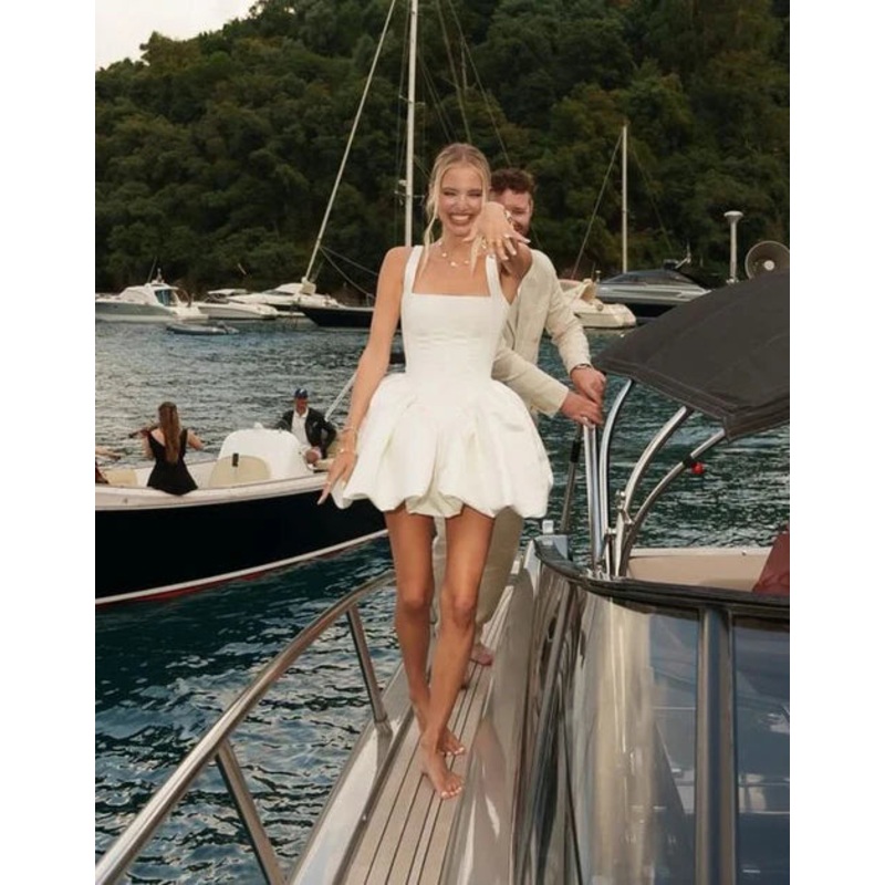 Aimishang Dress Wholesale Cute A Line Short Party Dress Simple Homecoming Dress