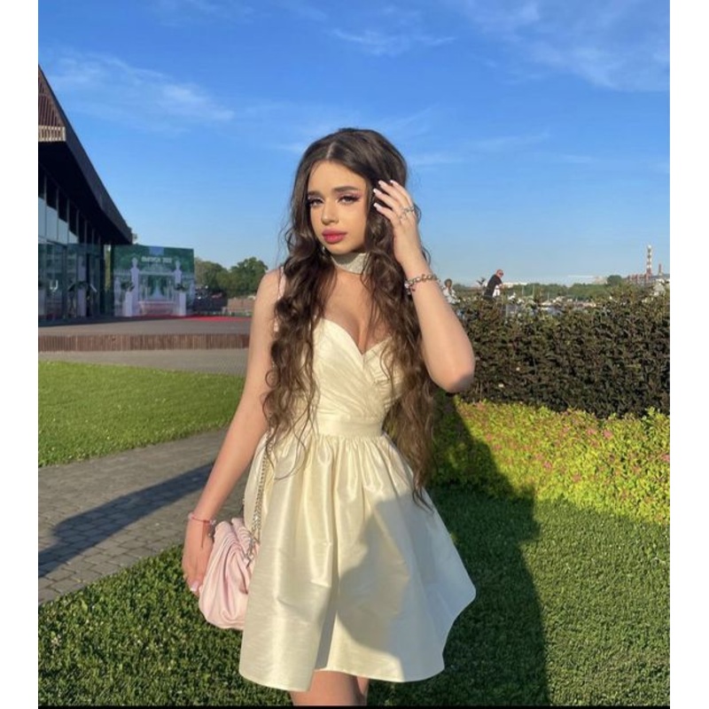 Aimishang Dress Wholesale Short Prom Dress Cocktail Gowns Satin Homecoming Dress Charming Party Dresses