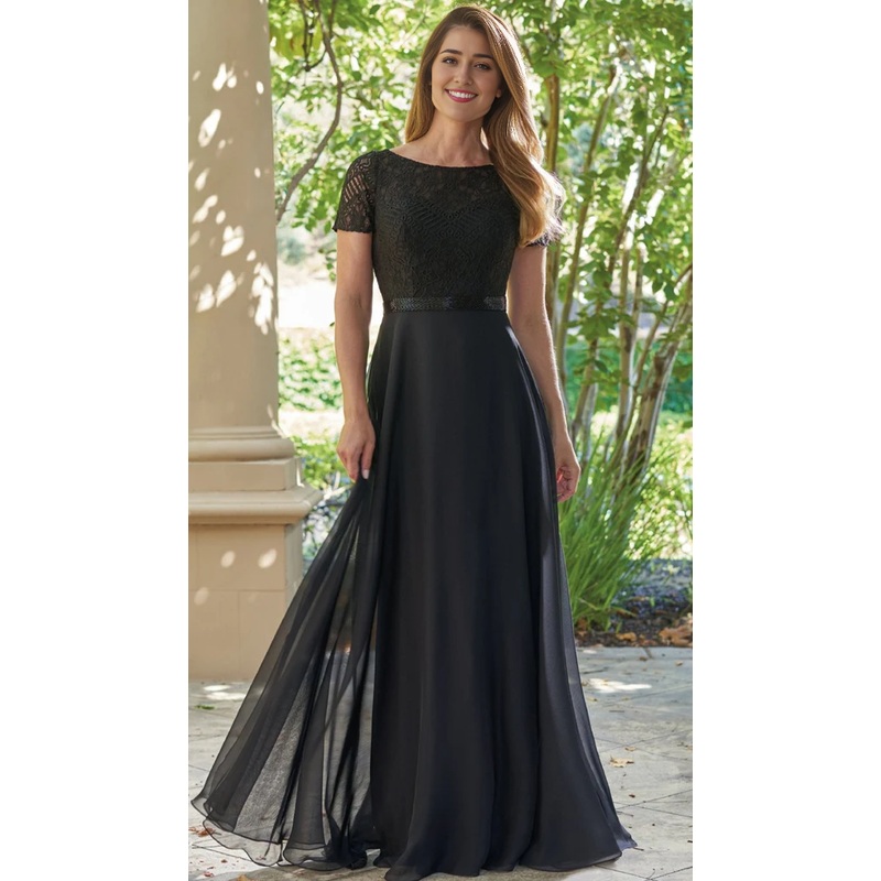A-Line Chiffon Lace Floor-length Mother of the Bride Dresse